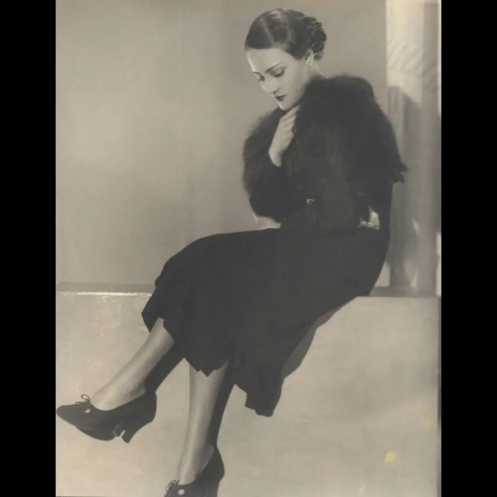 Paul Tanqueray - Portrait D'une Élégante (1930S) 1