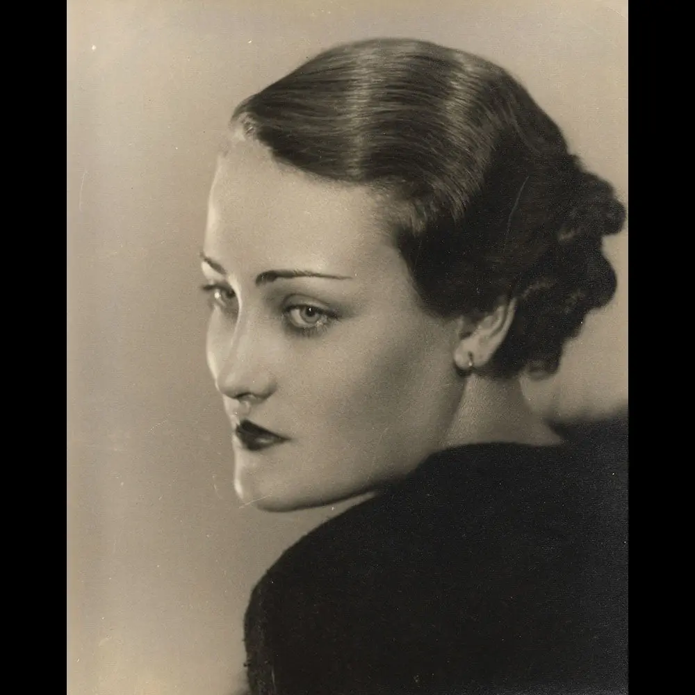 Paul Tanqueray - Portrait D'une Élégante (1930S) 1