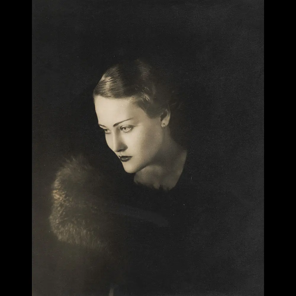 Paul Tanqueray - Portrait D'une Élégante (1930S) 1