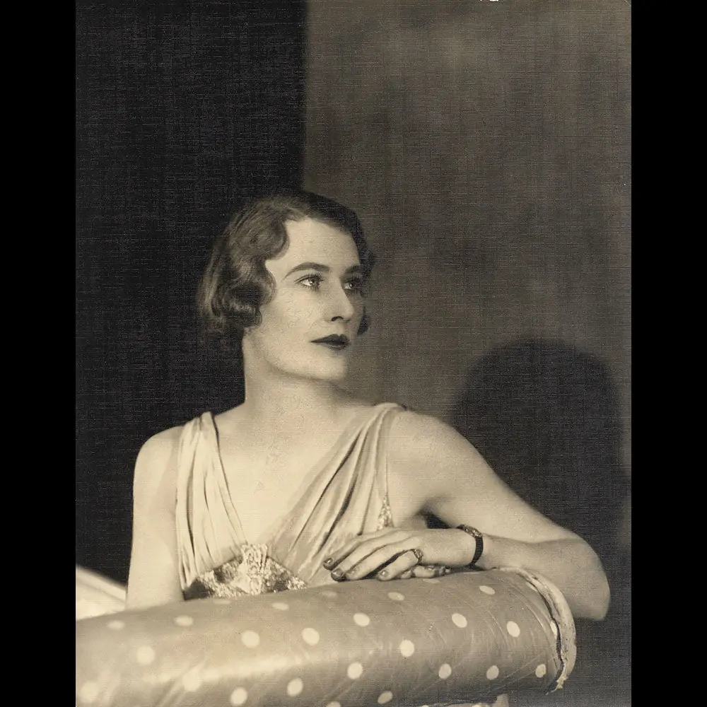 Paul Tanqueray - Portrait D'une Élégante (1930S) 1