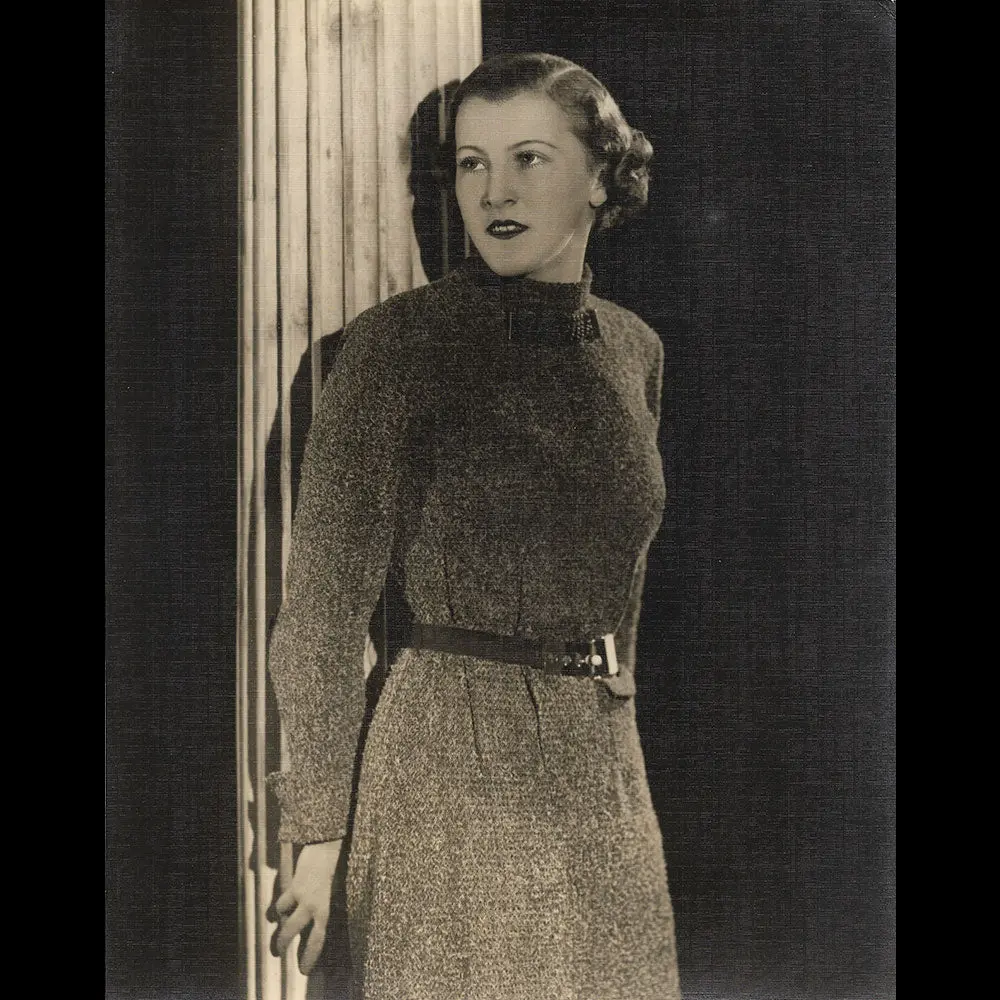 Paul Tanqueray - Portrait D'une Élégante (1930S) 1