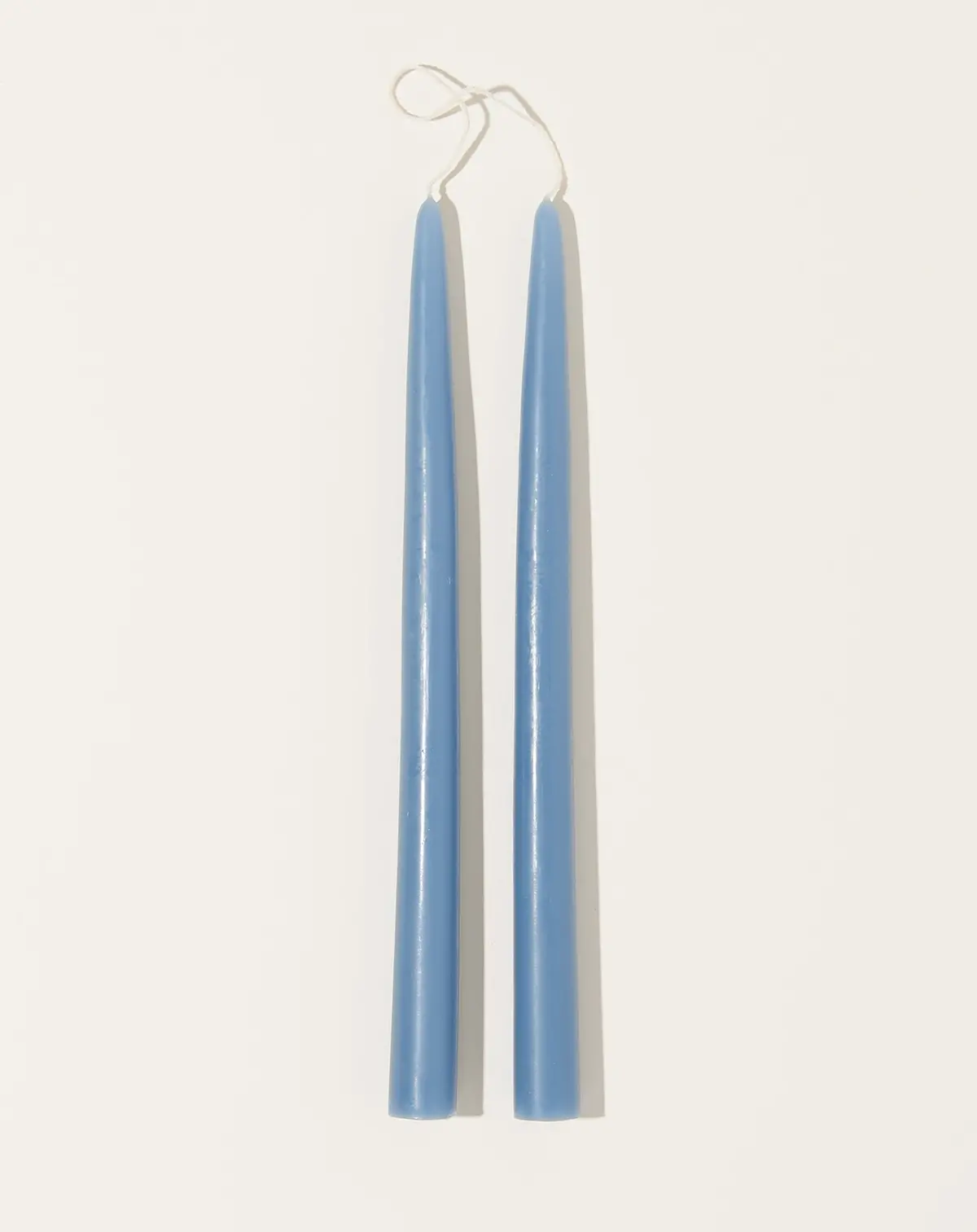 Pair Of 12" Taper Candles In Heron 1