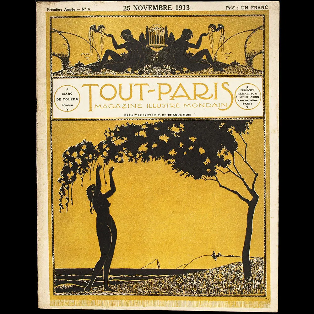 Tout-Paris, Magazine Illustré Mondain, N°4 (25 Novembre 1913) 1