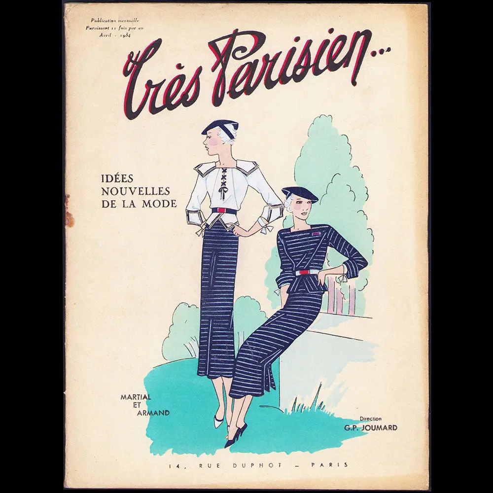 Très Parisien - Réunion De 10 Des 11 Numéros De L'année 1934 1