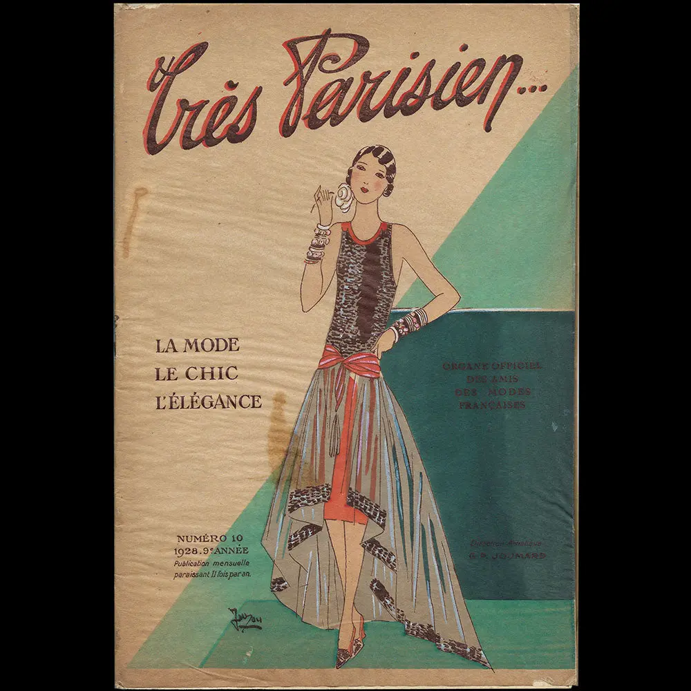 Très Parisien, Réunion De 10 Planches Du N°9, 1928 1