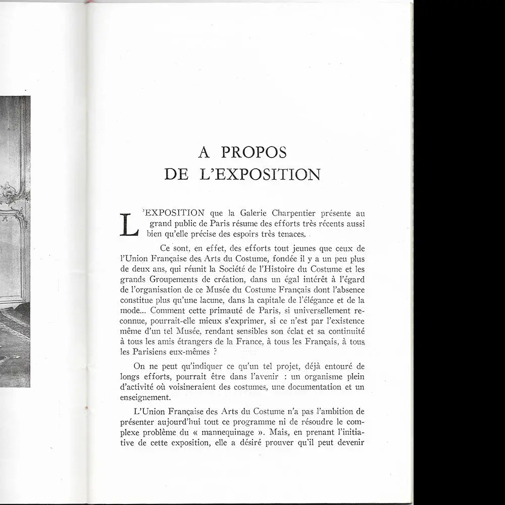 Ufac - Deux Siècles D'elégances, Catalogue De L'exposition À La Galerie Charpentier (1951) 2