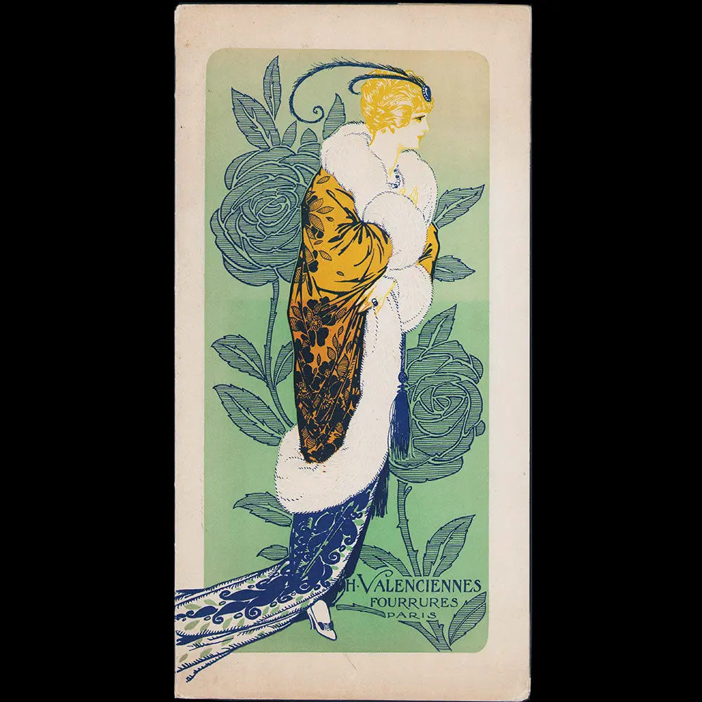 H. Valenciennes Fourrures - Modèles De Manteaux Pour La Saison 1913-1914 2