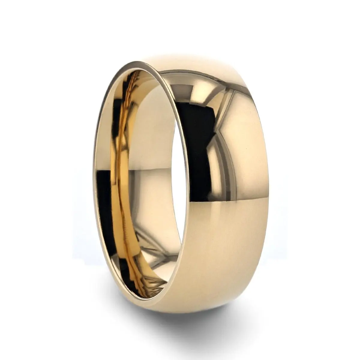 Vanna | Titanium Ring Gold Plated 1