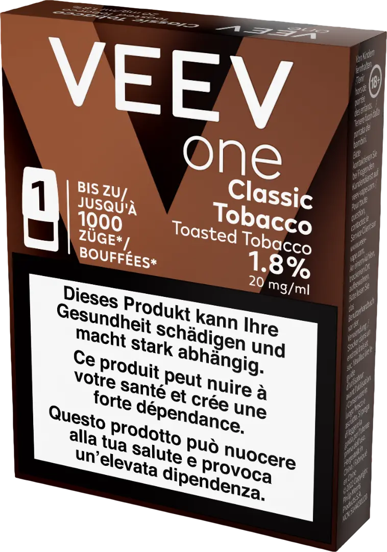 Veev One Classic Tobacco Pod 20Mg 1