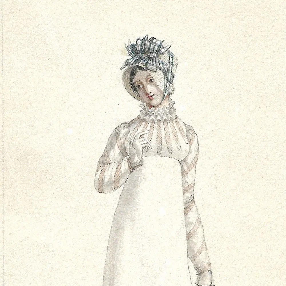 Horace Vernet - Dessin Pour Le Journal Des Dames Et Des Modes (1810S) 2