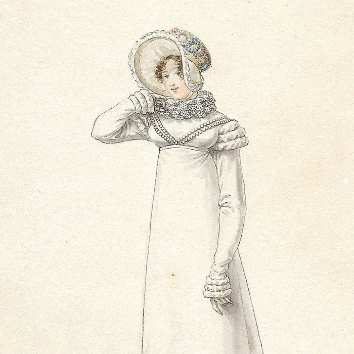 Horace Vernet - Dessin Pour Le Journal Des Dames Et Des Modes (1817) 2
