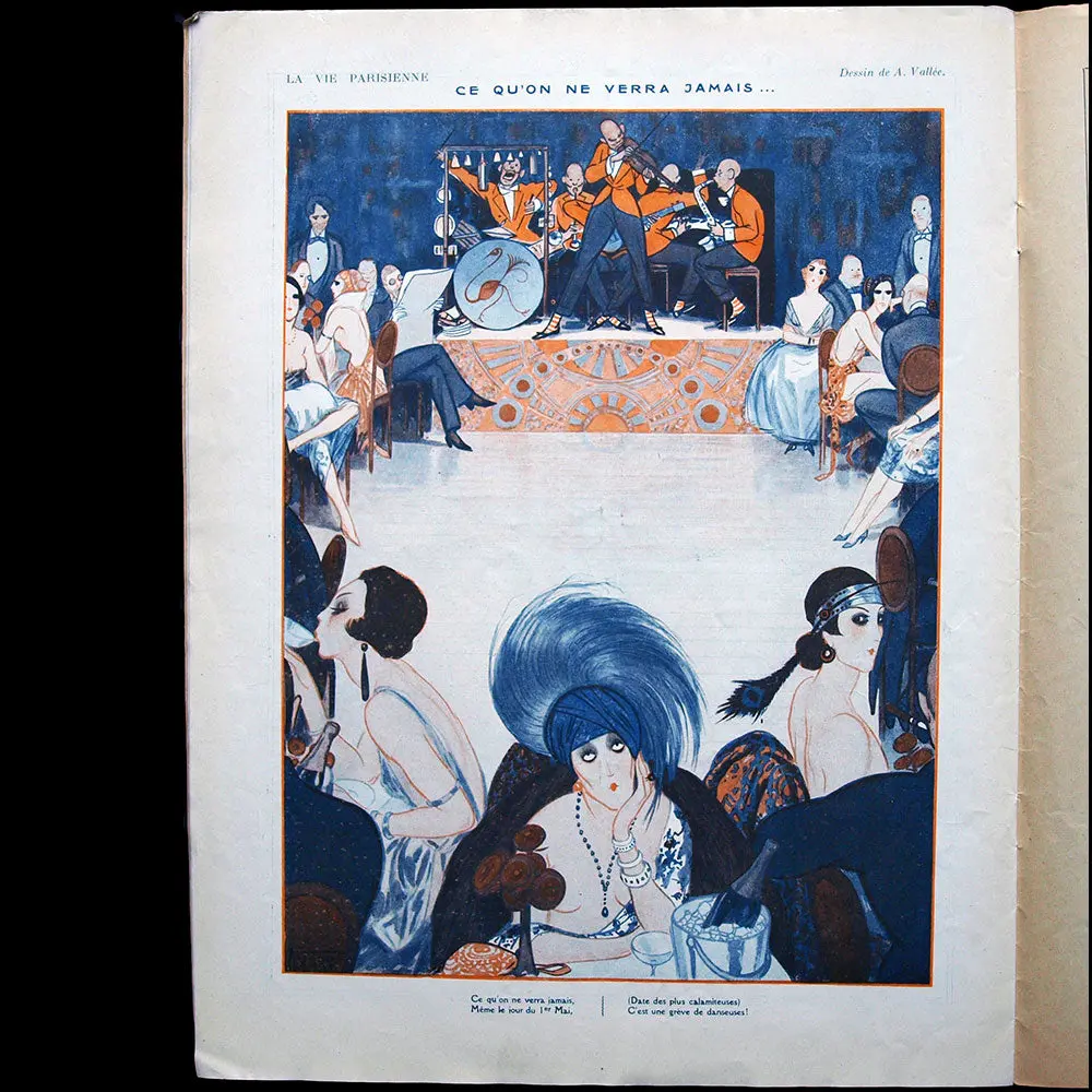 La Vie Parisienne, 30 Avril 1921, Couverture De René Vincent 2