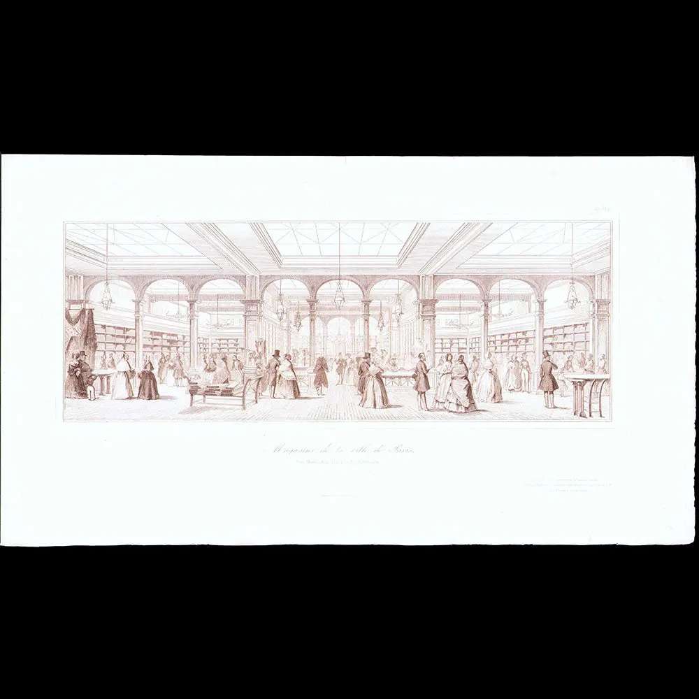 Magasins De La Ville De Paris (Circa 1850-1860) 1