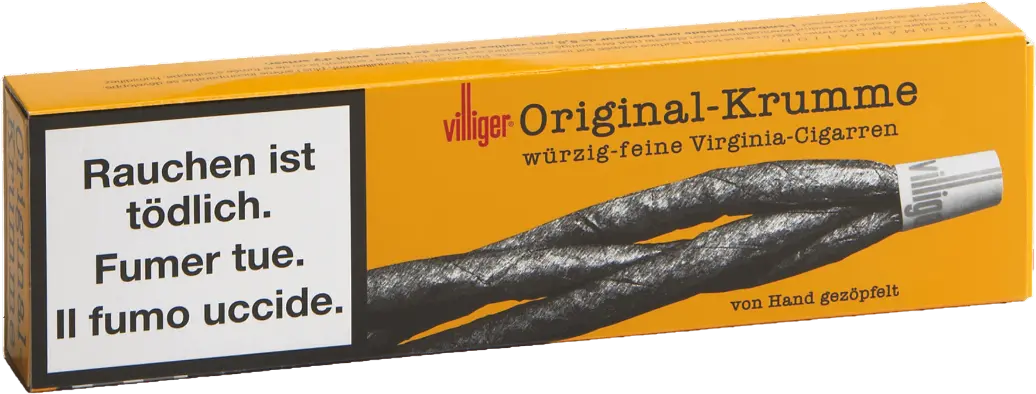 Villiger Original Krumme Geflochten 6 Stück 1