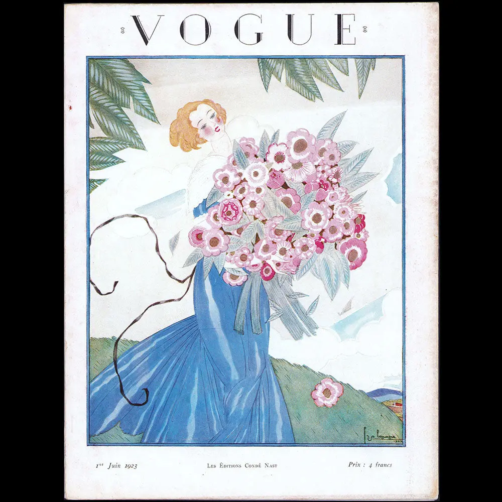 Vogue France (1Er Juin 1923), Couverture De Georges Lepape 1