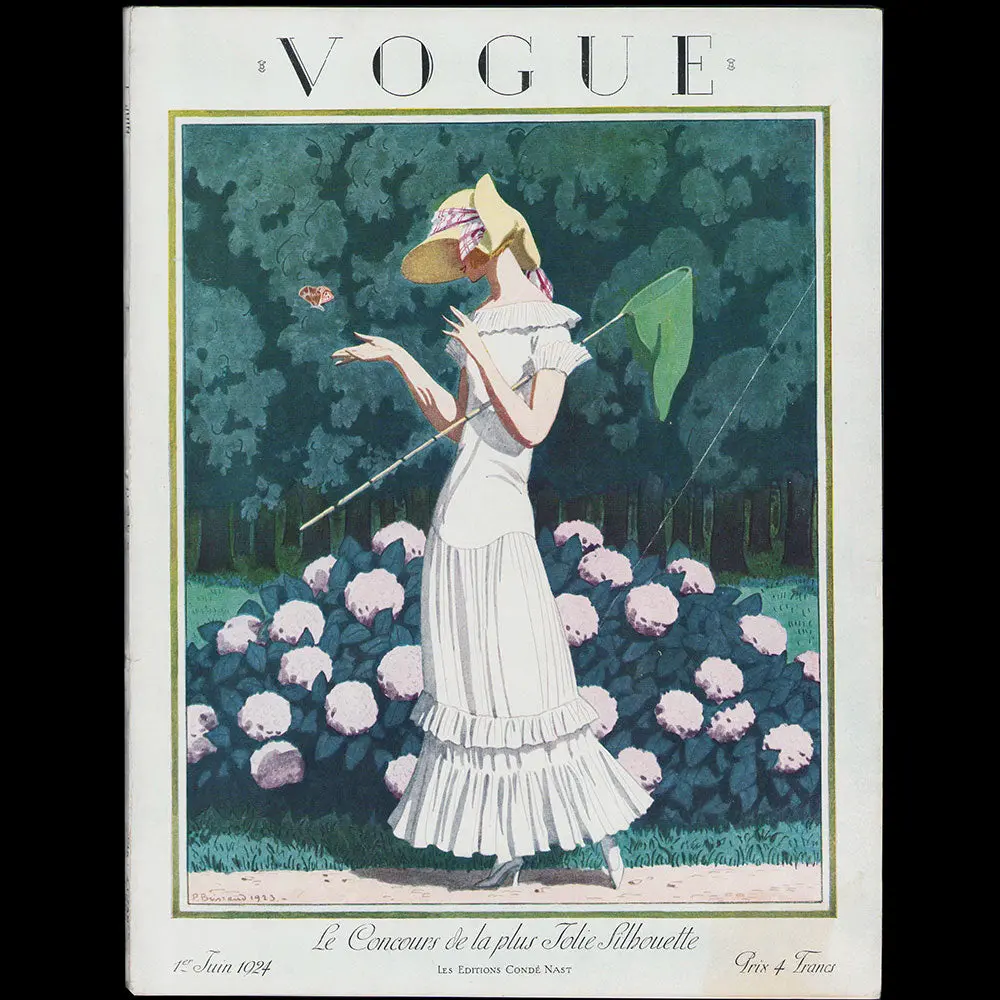 Vogue France (1Er Juin 1924), Couverture De Pierre Brissaud 1