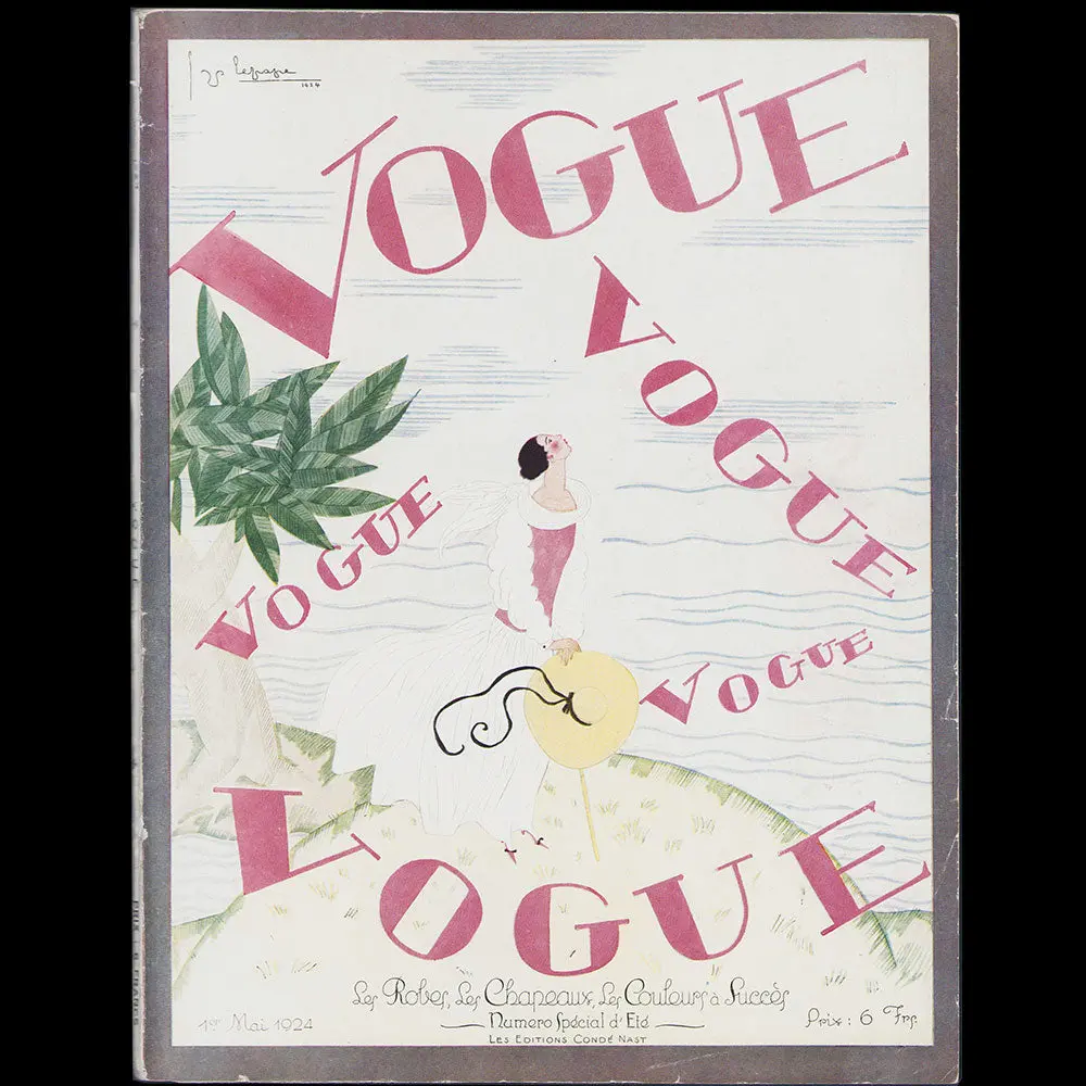 Vogue France (1Er Mai 1924), Couverture De Georges Lepape 1