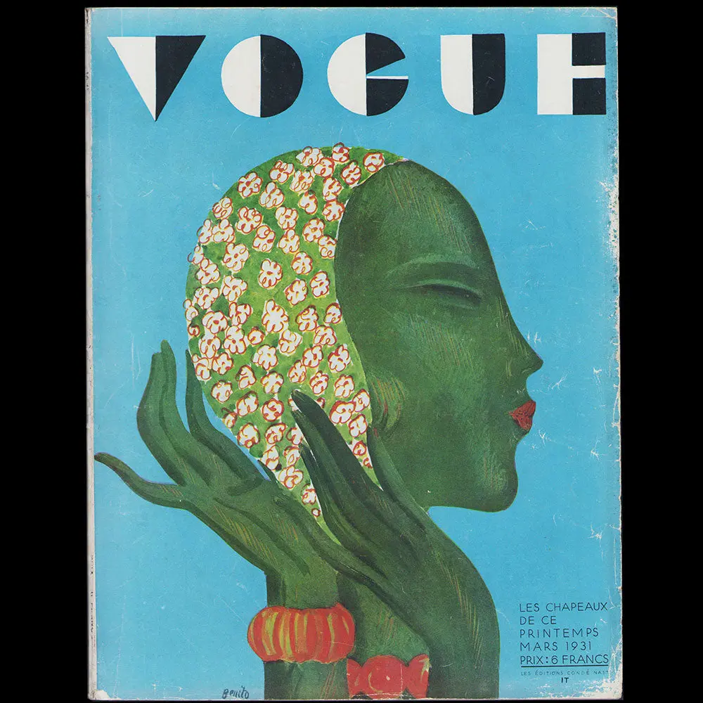 Vogue France (1Er Mars 1931), Couverture De Benito 1