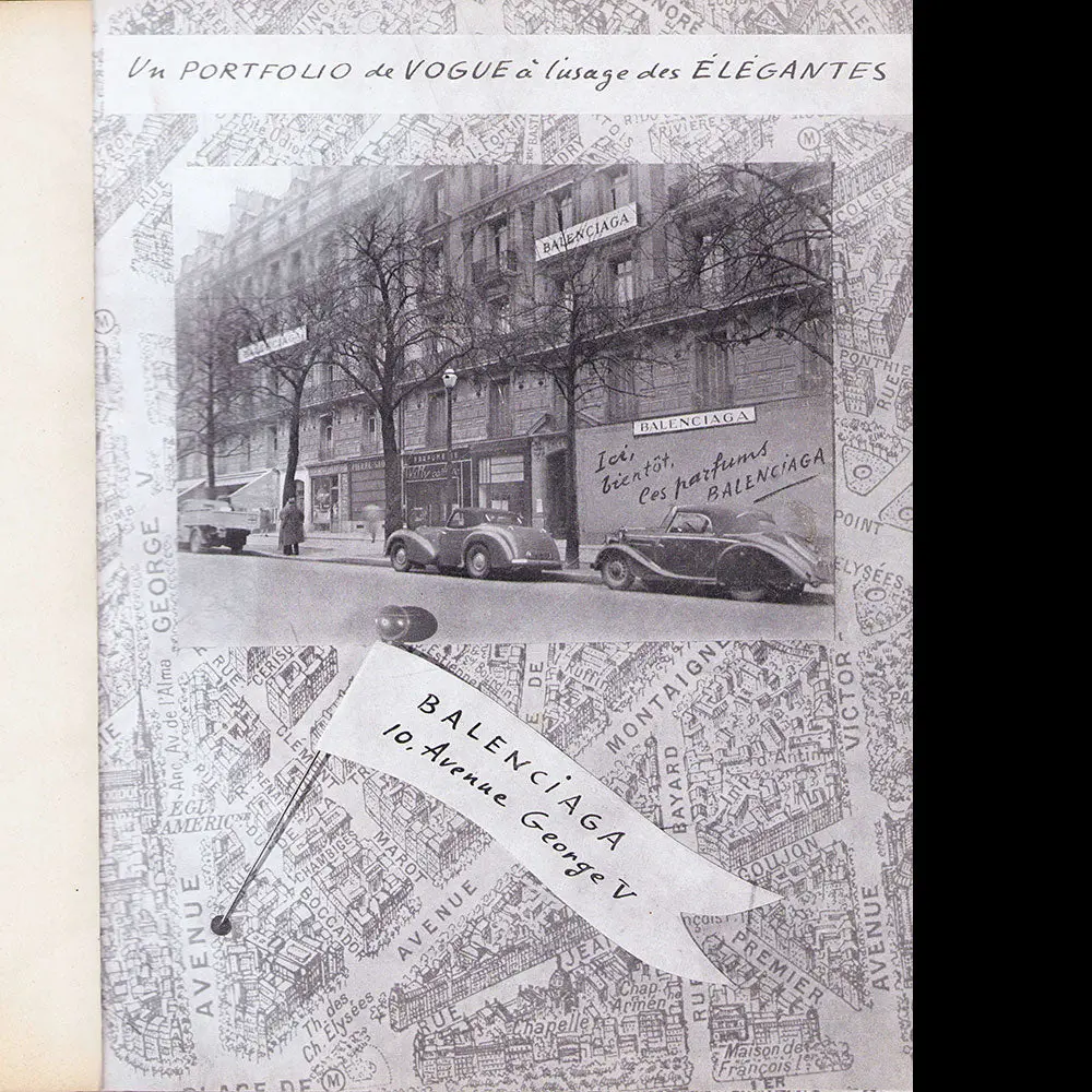 Vogue France - Réunion D'articles De Numéros Des Années 1947, 1948, 1949 Et 1950 2