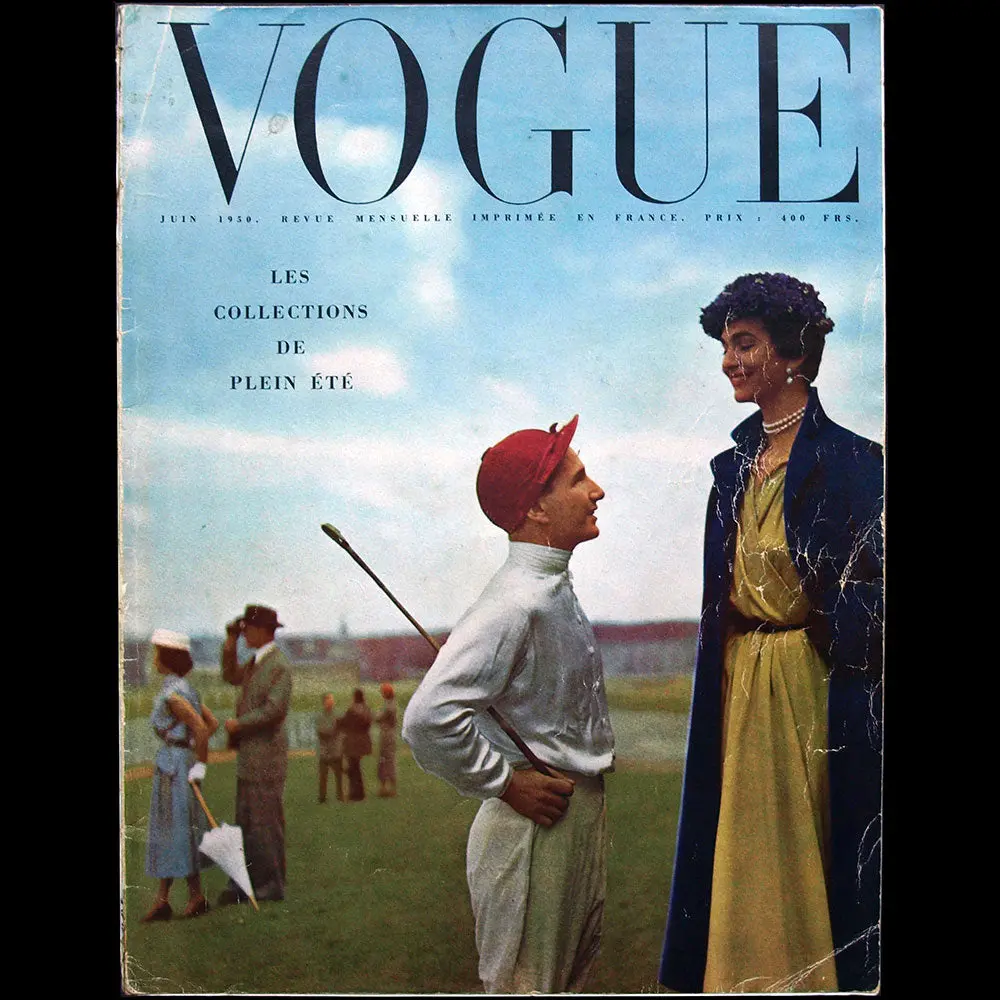 Vogue France (Juin 1950), Couverture De Robert Randall 1