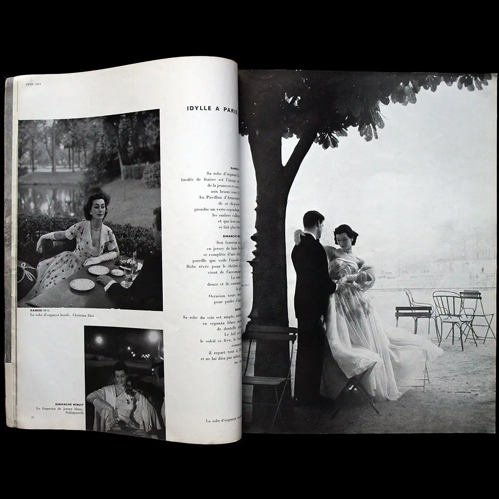 Vogue France (Juin 1951), Couverture De Robert Doisneau 2