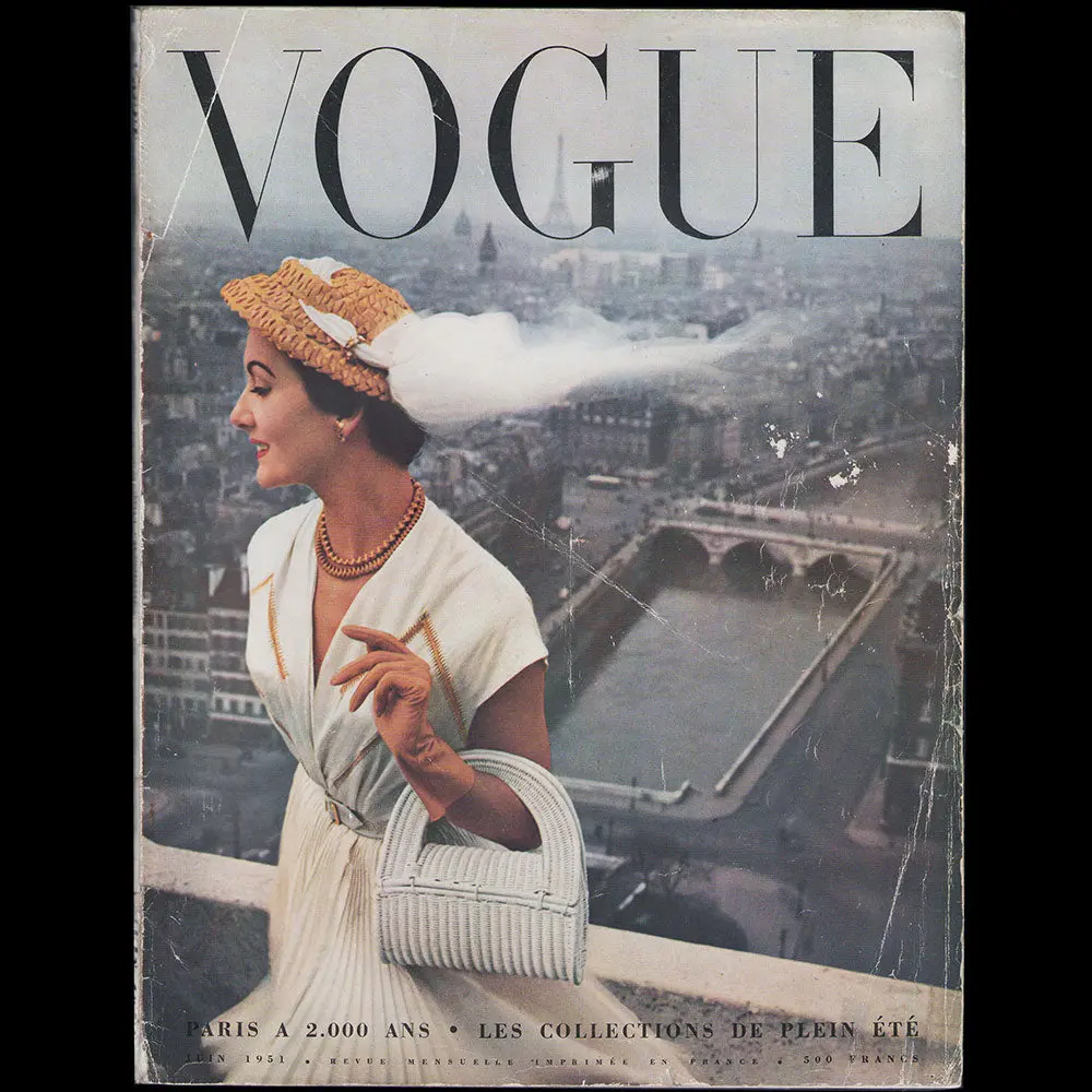 Vogue France (Juin 1951), Couverture De Robert Doisneau 1