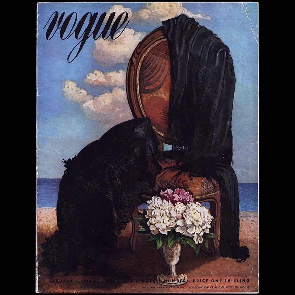 Vogue Uk (January 5Th 1938), Couverture De Morris Kantor 1