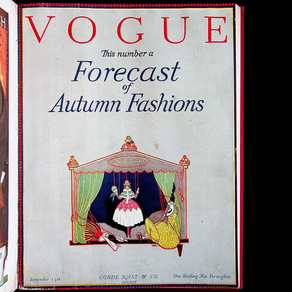 Vogue Uk, Édition Du Vogue Us Pour Le Marché Britannique (Juin-Septembre 1916), Exemplaire D'erté 2