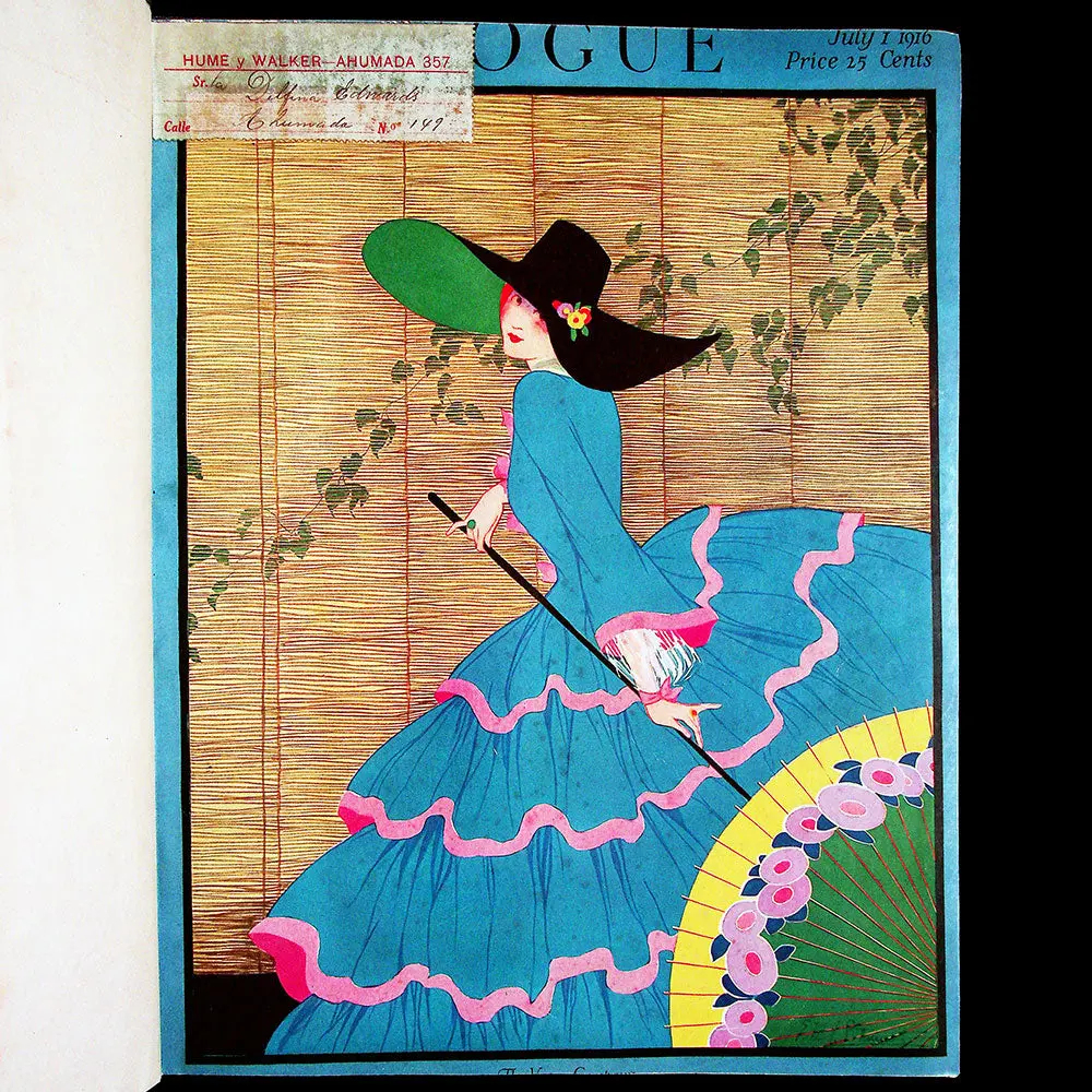 Vogue Us, 2Ème Semestre 1916 (Juillet-Décembre 1916), Exemplaire De La Bibliothèque Boutet De Monvel 1