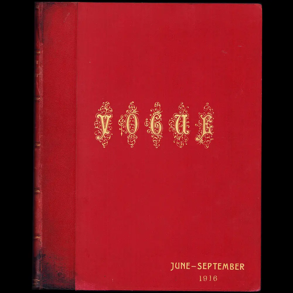 Vogue Uk, Édition Du Vogue Us Pour Le Marché Britannique (Juin-Septembre 1916), Exemplaire D'erté 1