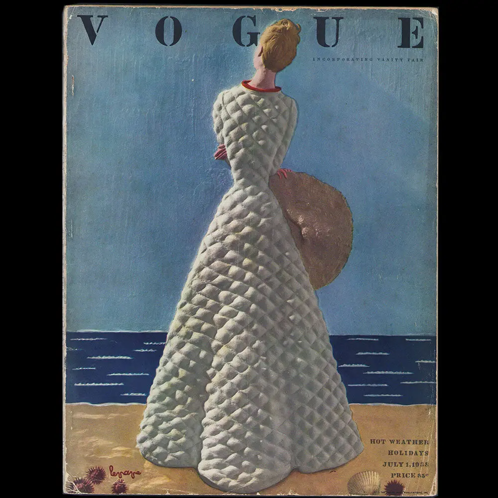 Vogue Us (1Er Julllet 1938), Couverture De Georges Lepape 1