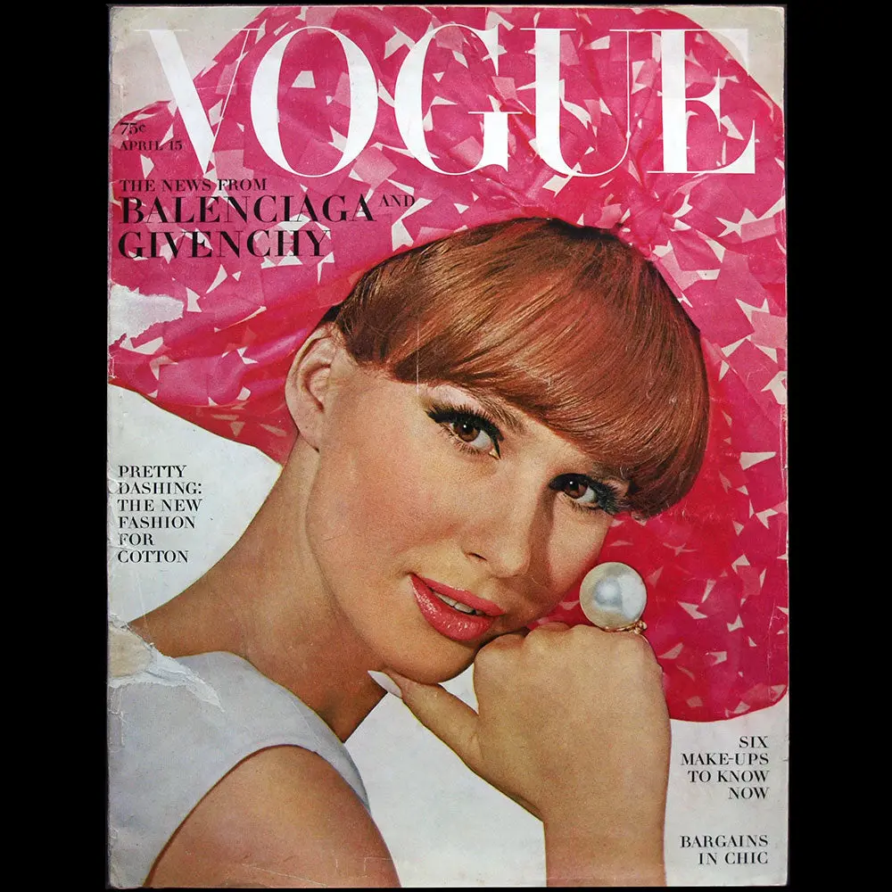Vogue Us (15Th April 1964), Couverture D'irving Penn 1