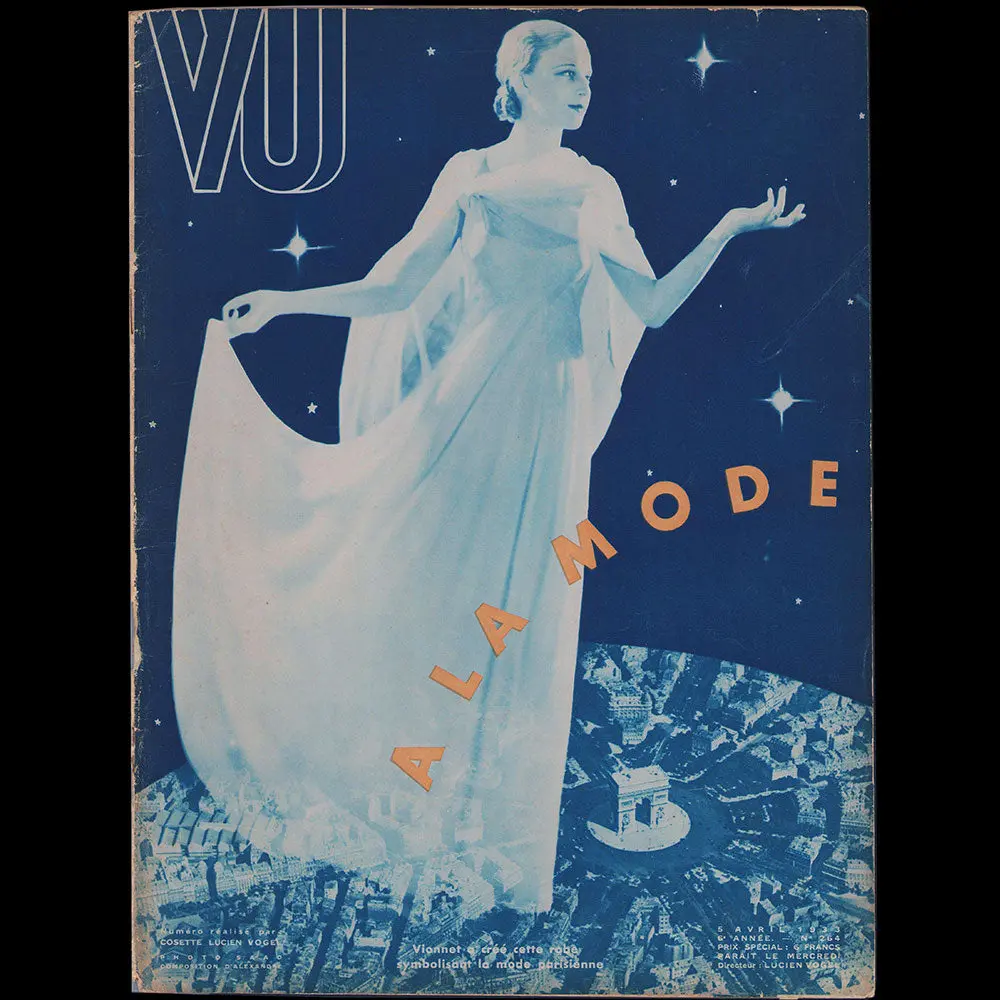Vu, A La Mode (5 Avril 1933), Couverture De Georges Saad 1