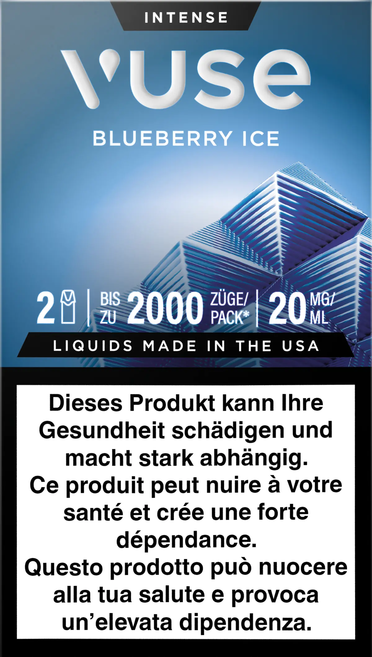 Vuse Pod Blueberry Ice 20Mg 2Pods 1