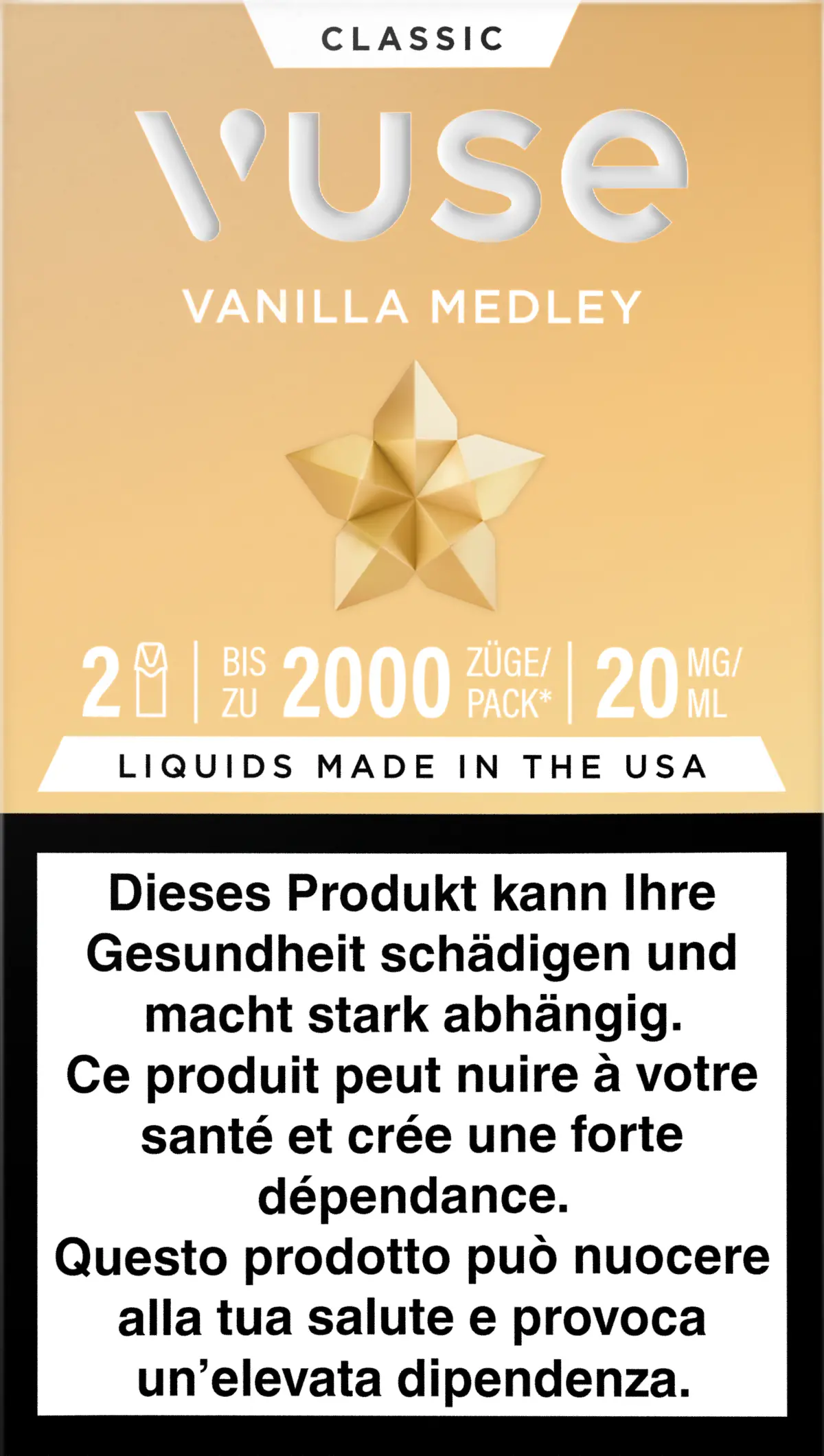 Vuse Pod Vanilla Medley 20Mg 2Pods 1