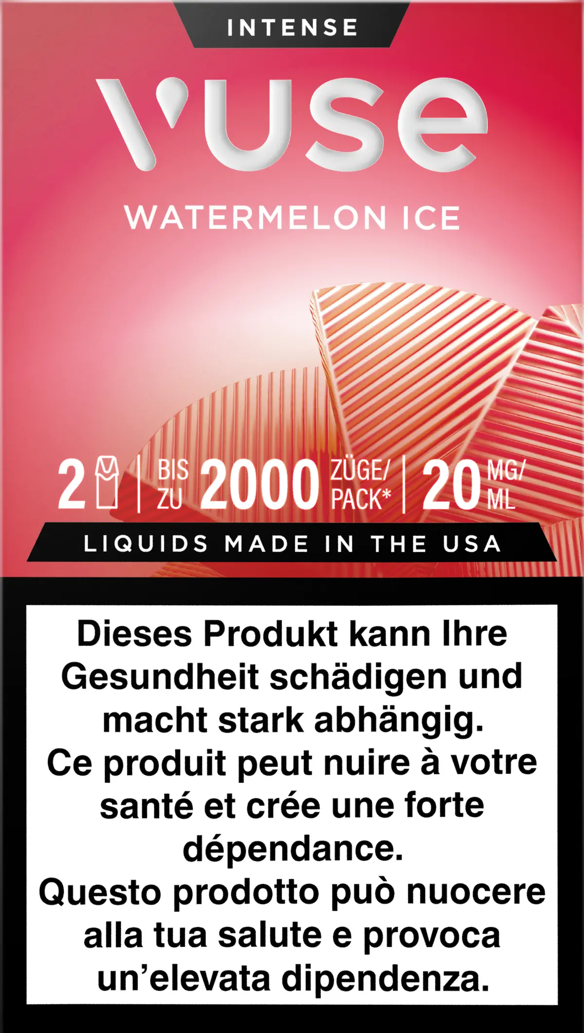 Vuse Pod Watermelon Ice 20Mg 2Pods 1