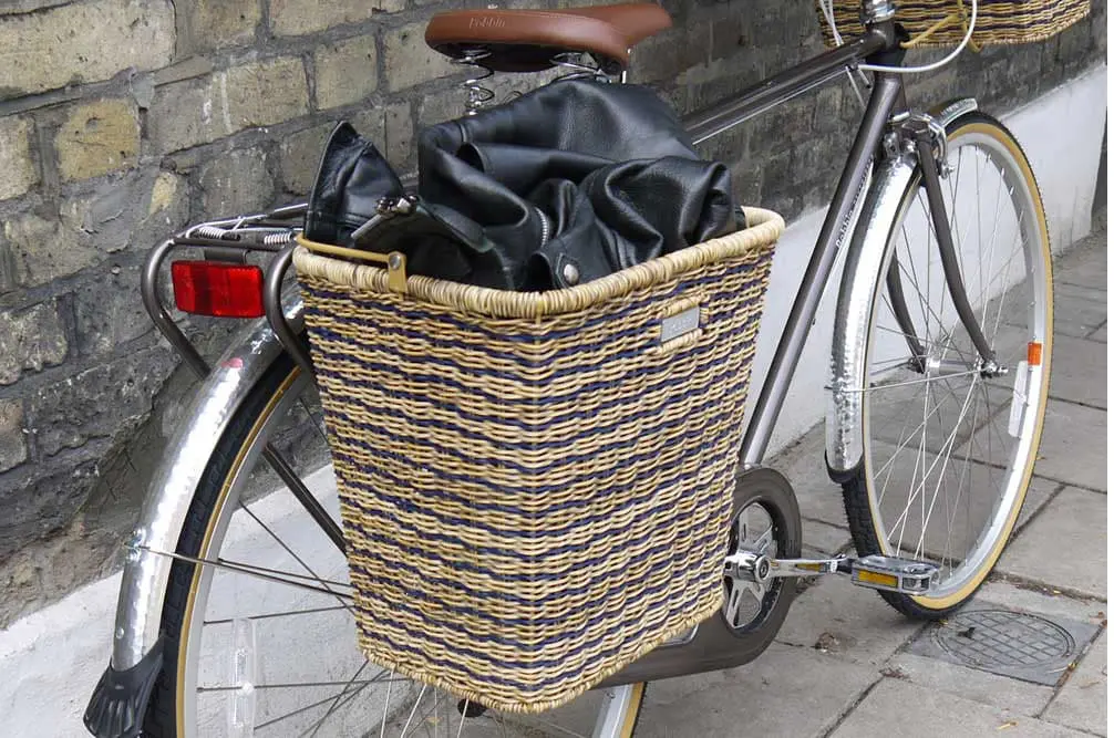Pannier Bike Basket - Breton Stripes 1
