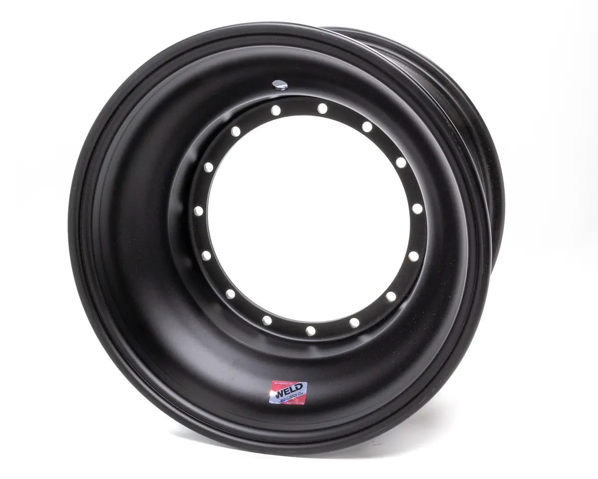 Weld Sprint Direct Mount Front Wheel 15" X 8" X 3" No Bead-Loc - Black 1