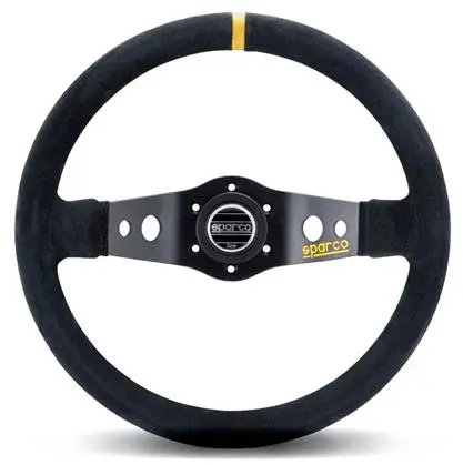 Sparco Strwhl 215 Suede Black 1