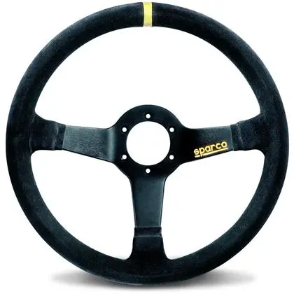 Sparco Strwhl 345 Suede Black 1