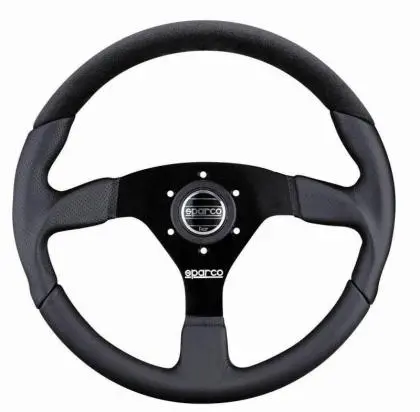 Sparco Strwhl L505 Lap 5 Blk/Blk/Blk 1