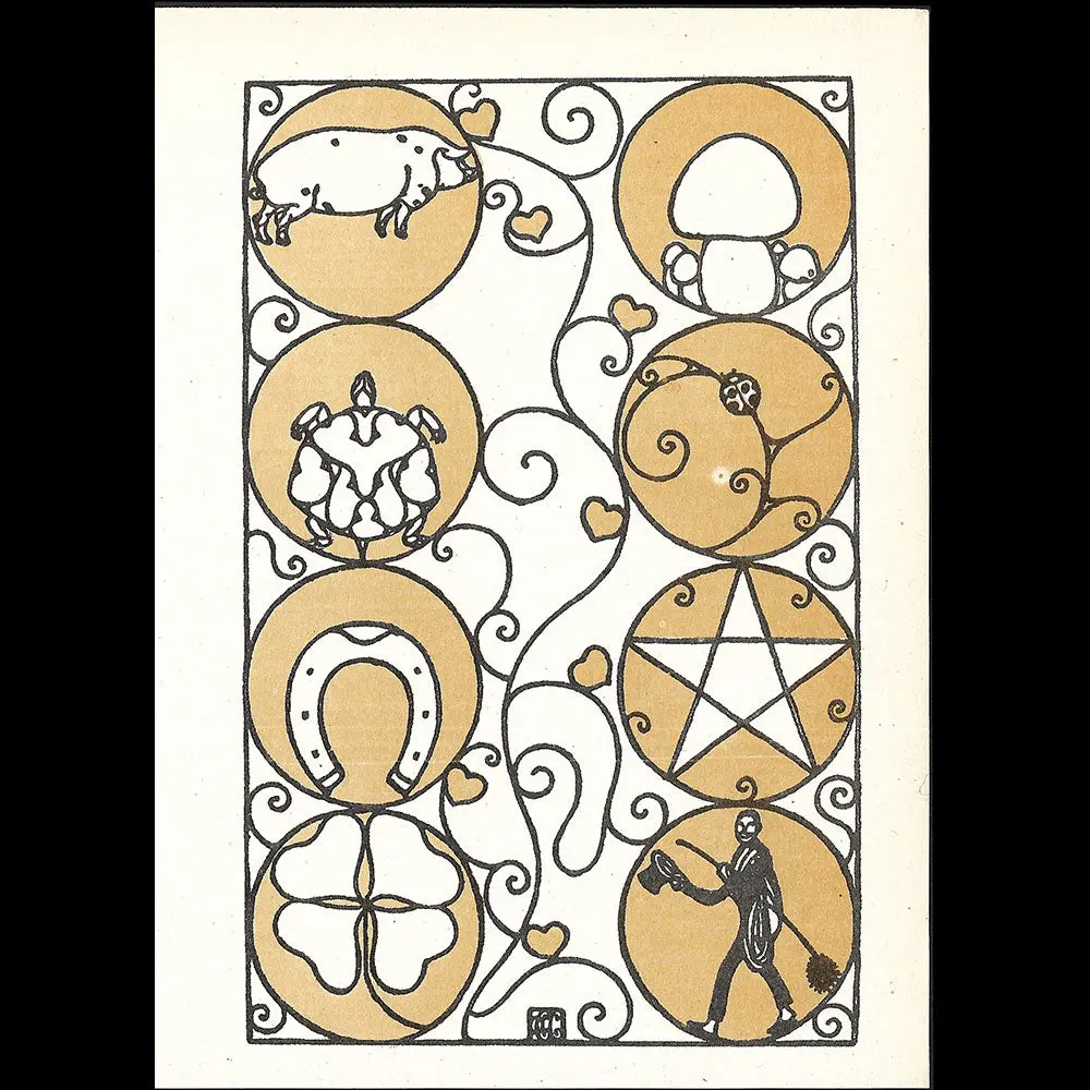 Wiener Werkstätte - Carte De Carl Otto Czeschka (1909) 1
