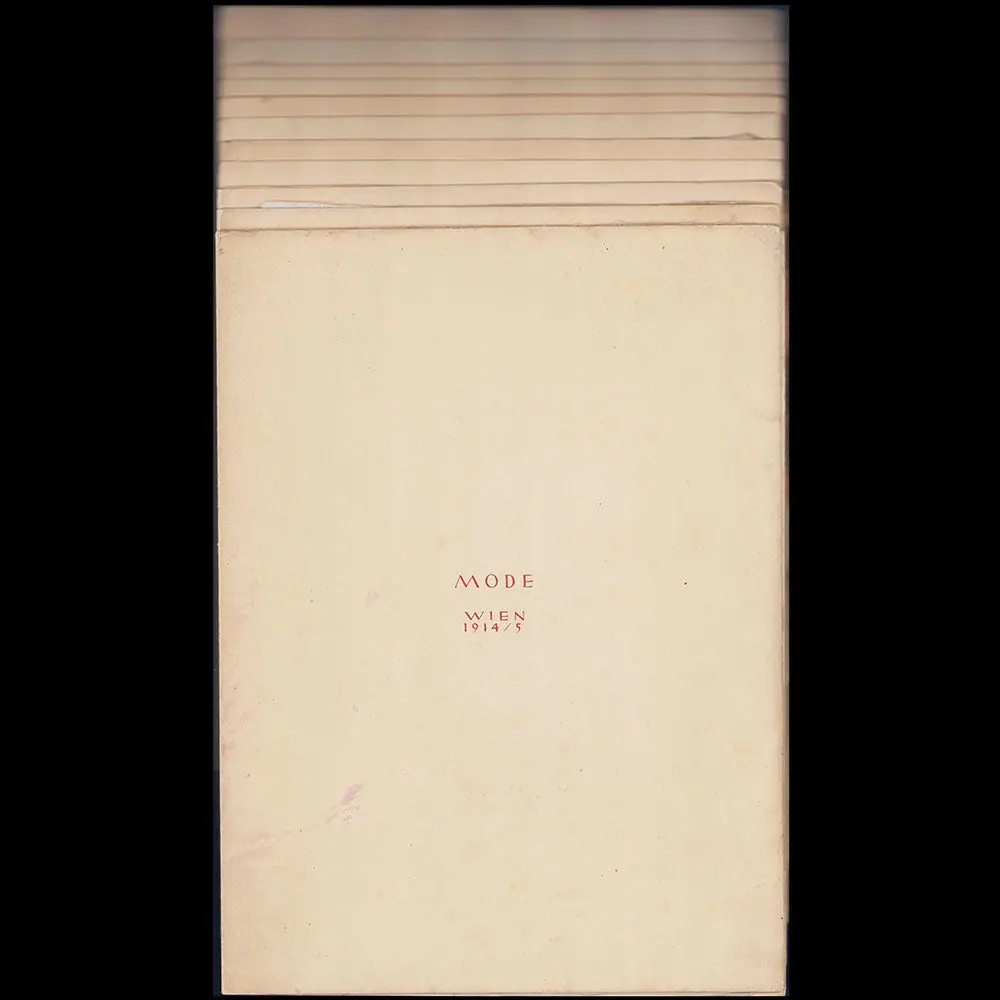 Mode Wien 1914/5 - Réunion De 11 Des 12 Livraisons (123 Planches) 1