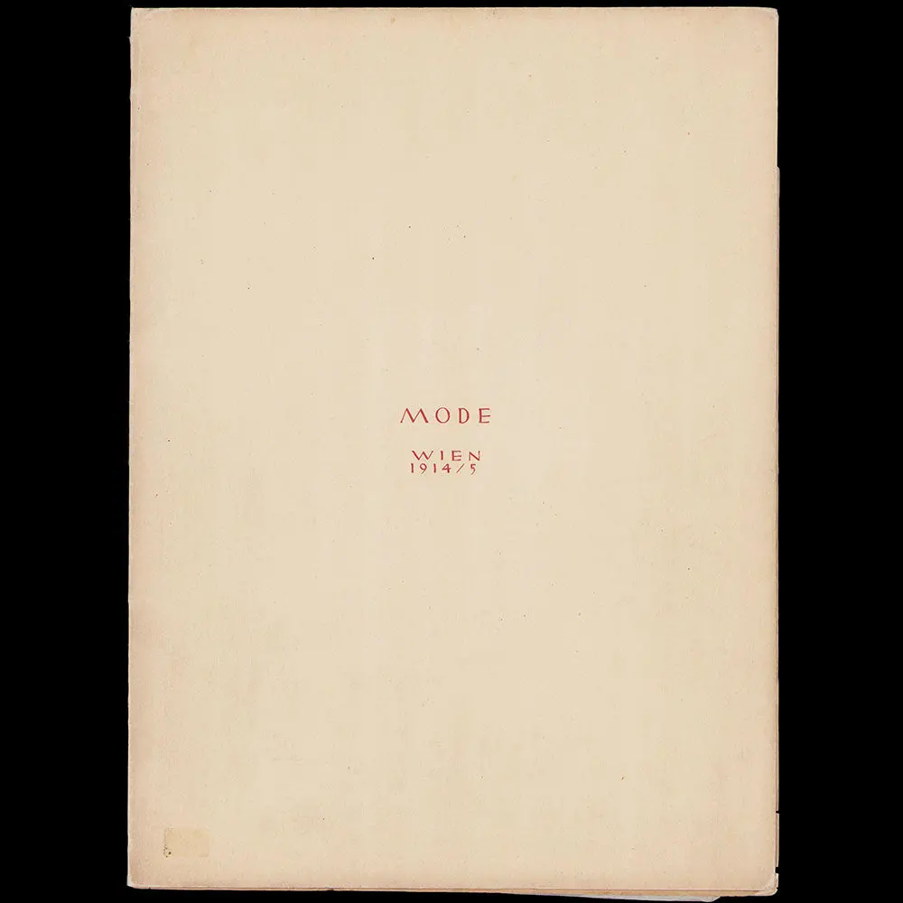 Mode Wien 1914/5 - Heft 1, Réunion De 11 Des 12 Planches 1