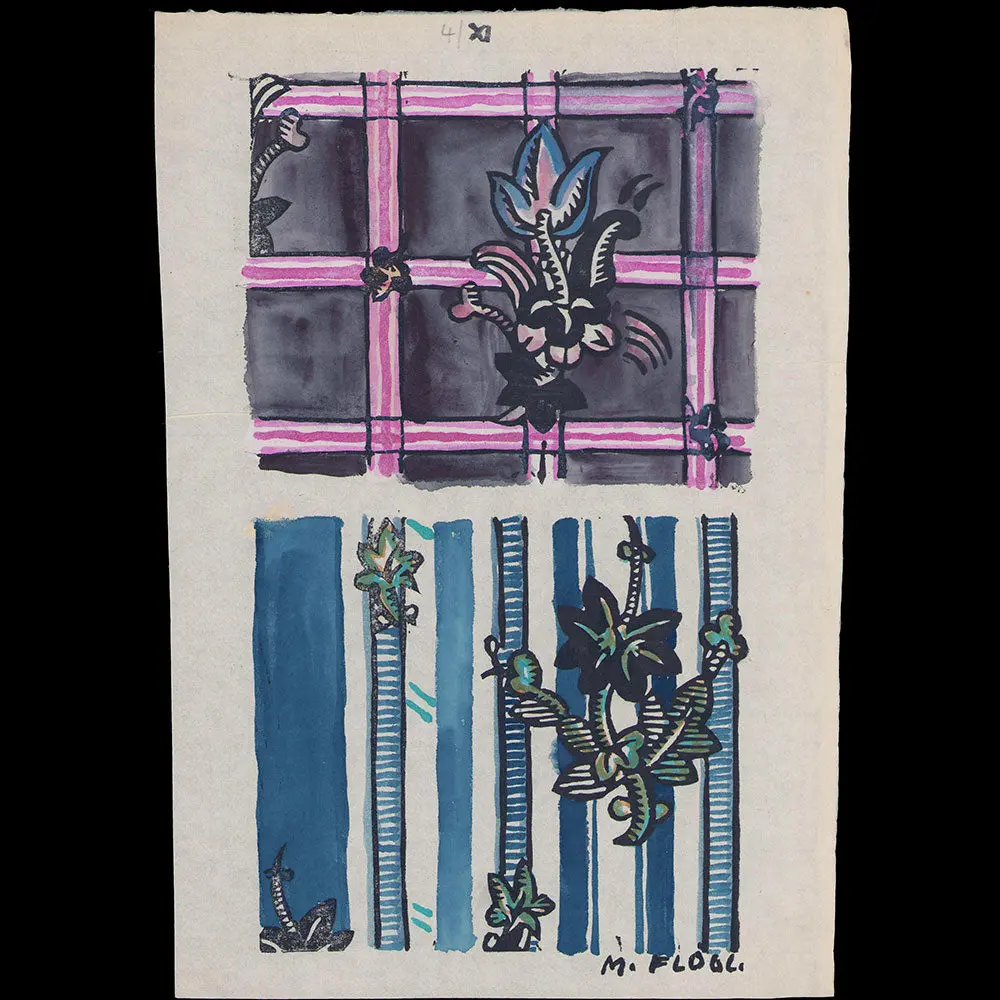 Mode Wien 1914/5 - Heft 4, Réunion De 5 Planches 1