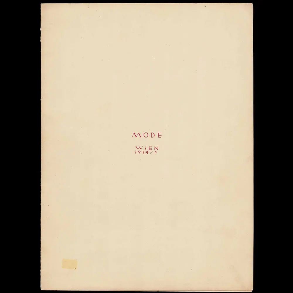 Mode Wien 1914/5 - Heft 5, Réunion De 7 Planches 1