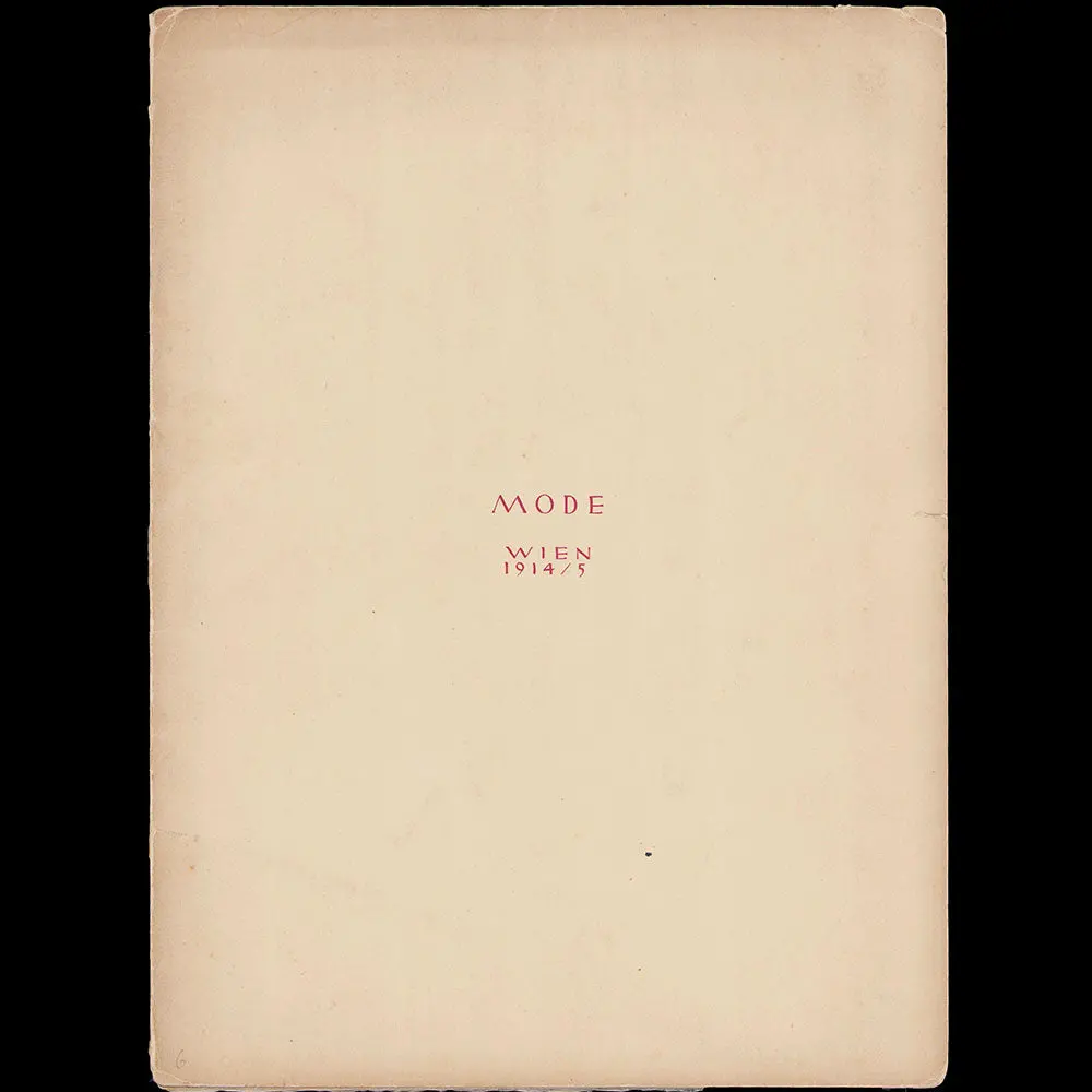 Mode Wien 1914/5 - Heft 6 1