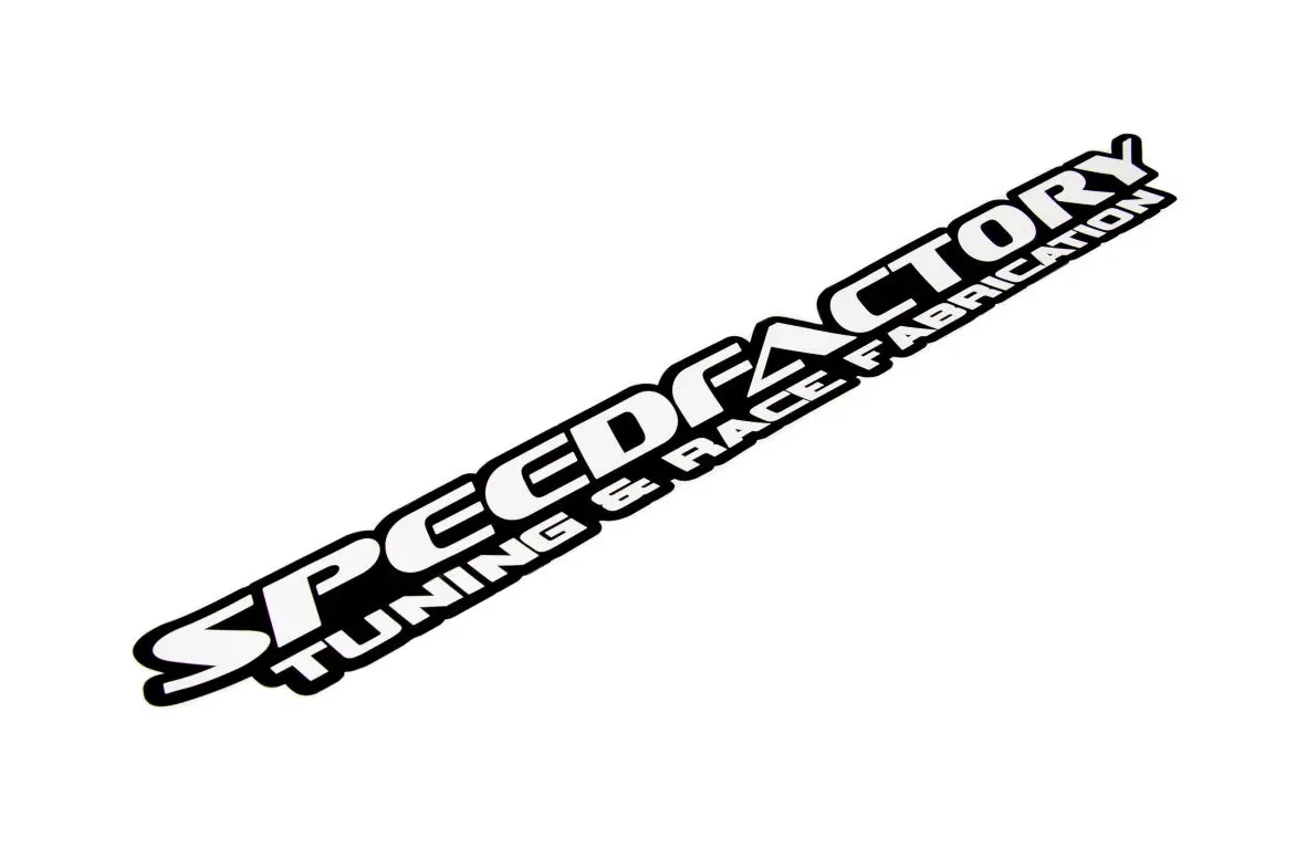 Speedfactory Racing 32" Windshield Banner 1