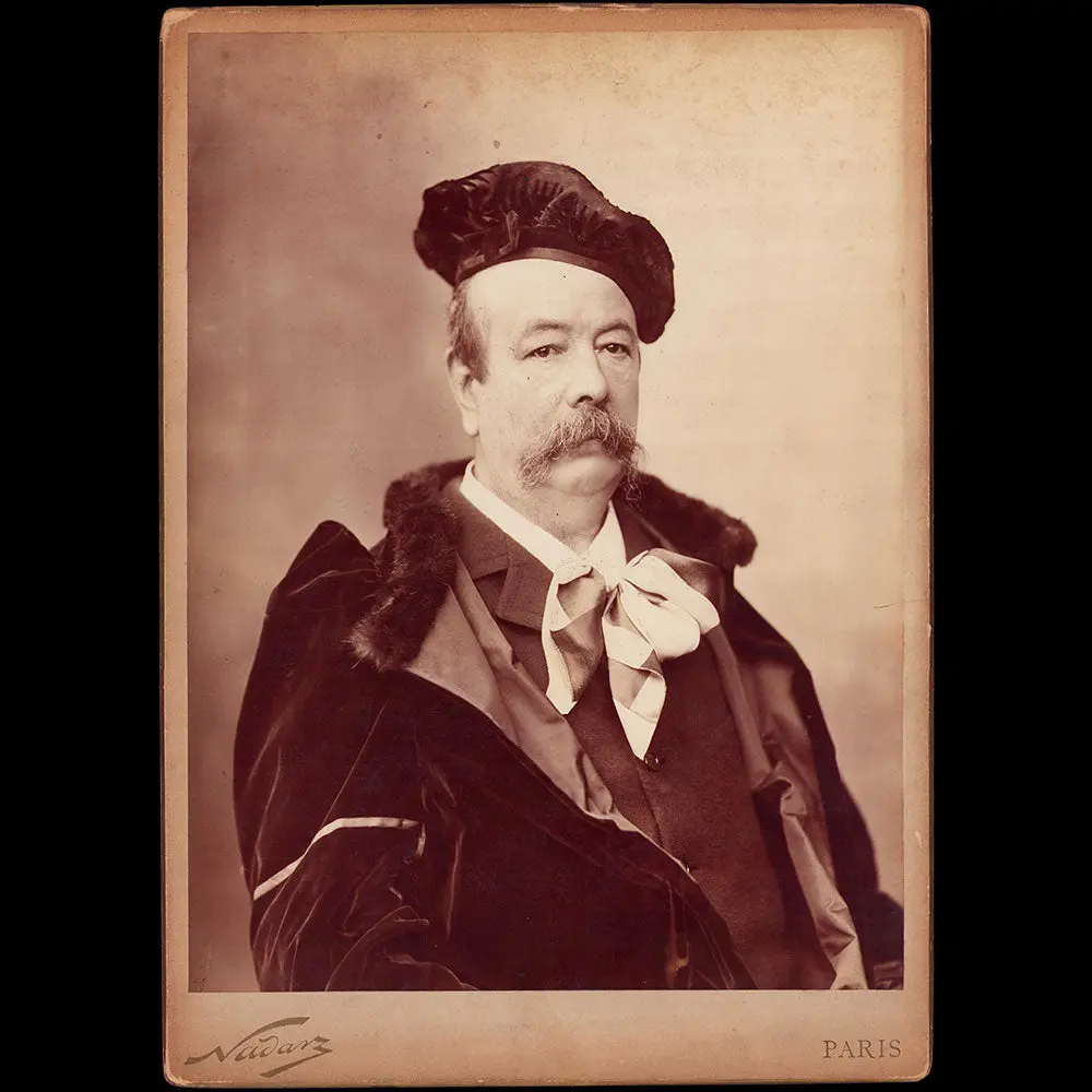 Worth - Portrait De Charles Frederick Worth Par Nadar En 1892, Tirage Albuminé D'époque 1