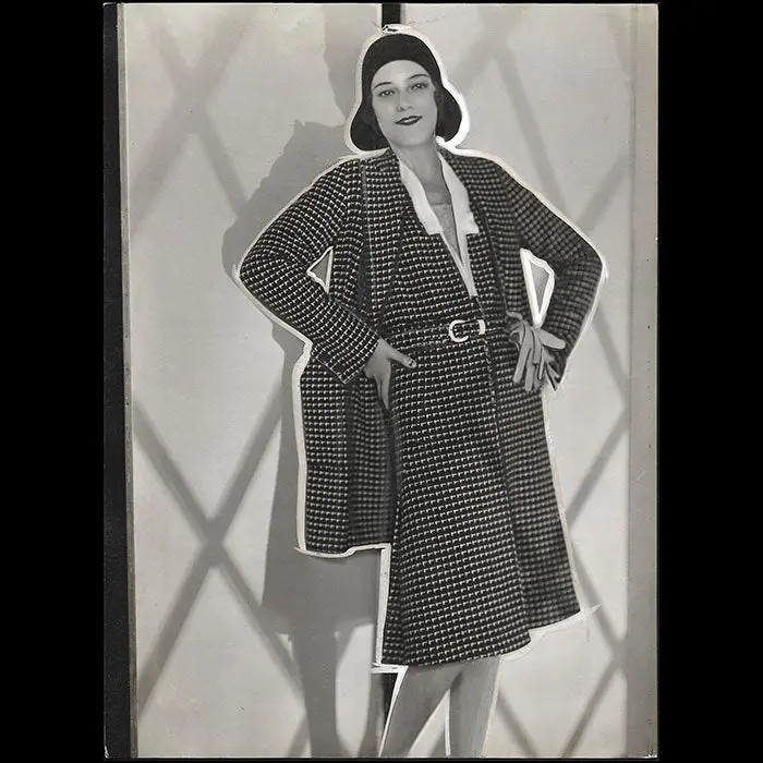 Worth - Tailleur Porté Par L'actrice Eva Perrene (1929) 1